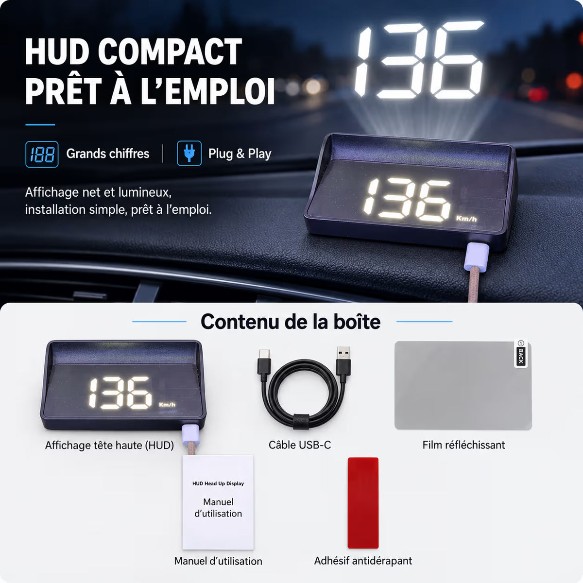 Afficheur de Vitesse Digital
