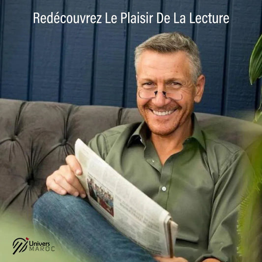 Lunettes De Lecture Rectangulaires Portable. - Univers Maroc