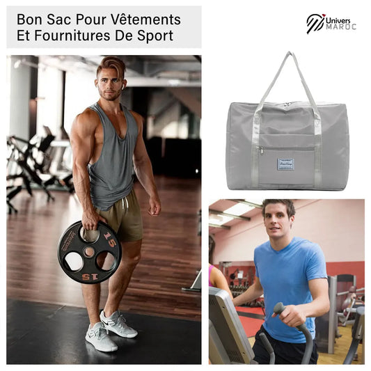 Sac De Voyage Ultime Imperméable Et Pliable De Grande Capacité Avec Poche - Univers Maroc