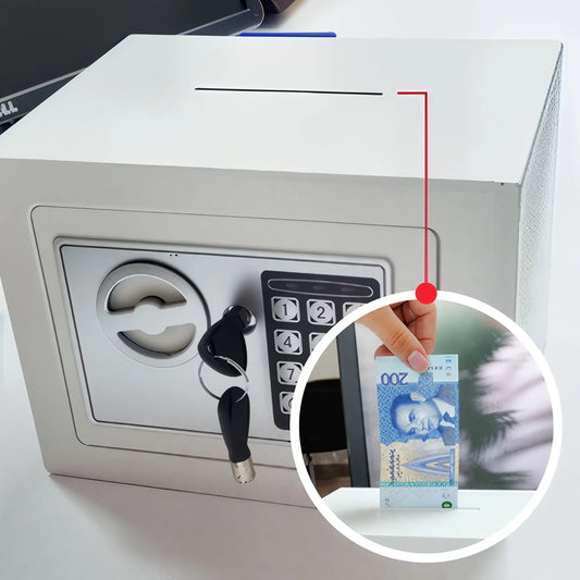 Coffre Fort électronique Avec des clés de sécurité 35x25x25cm - Univers Maroc