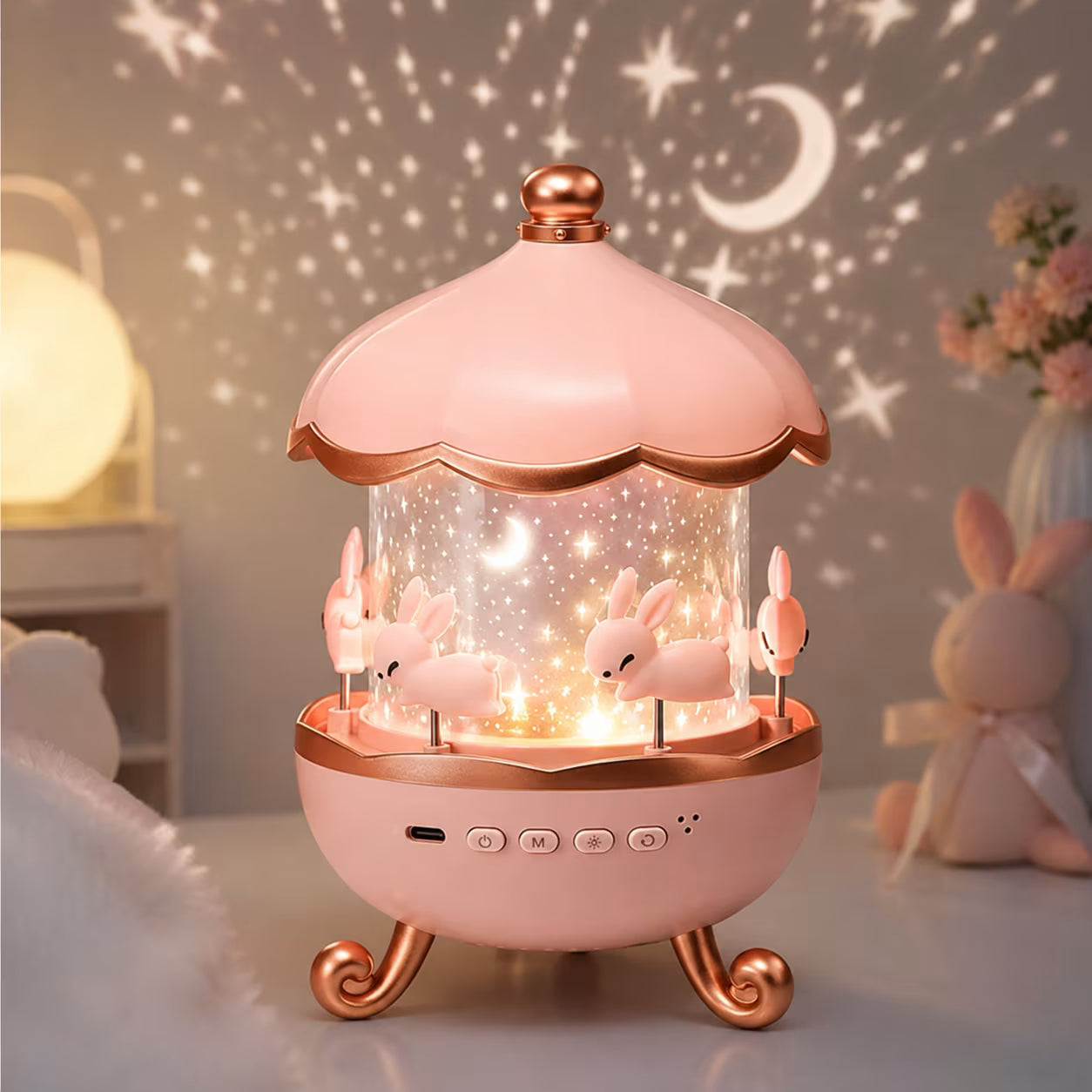 Lampe Projecteur Décorative – Veilleuse Ciel Étoilé Univers Maroc