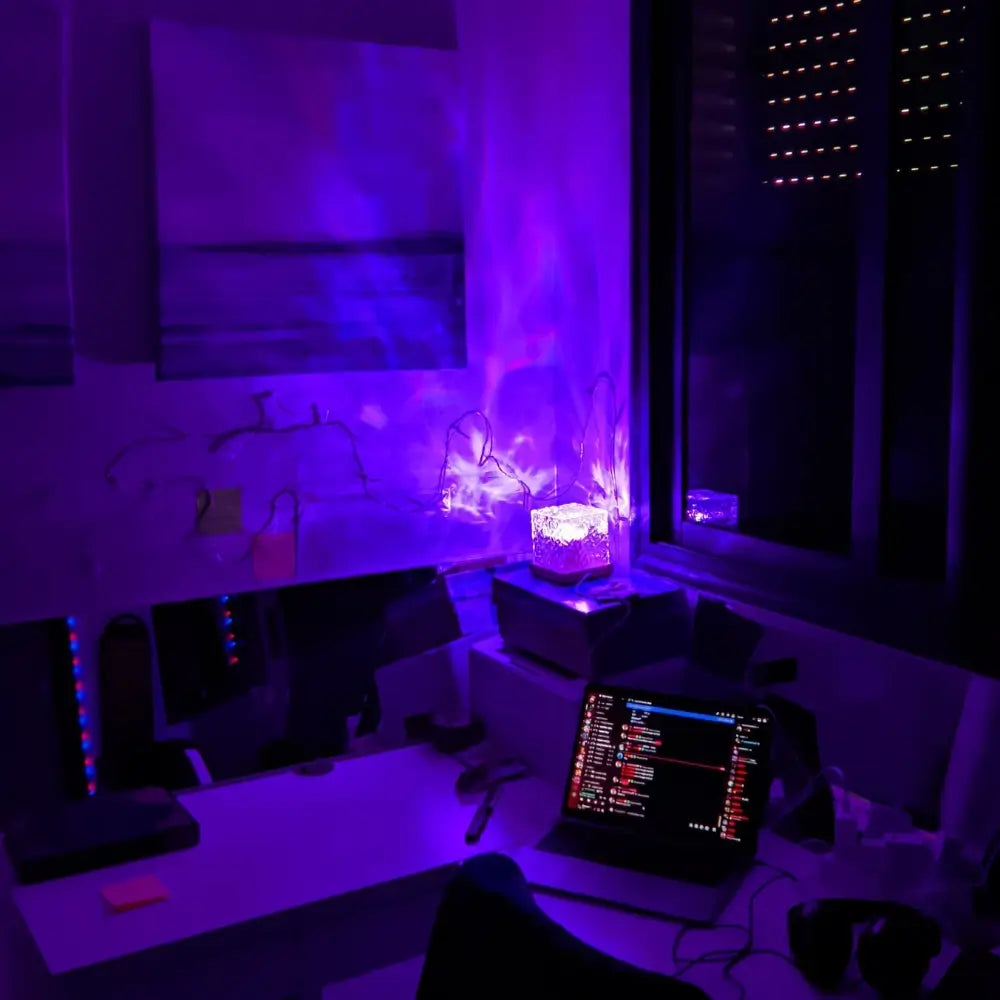 Lampe LED Effet Eau – Ambiance Magique et Relaxante pour Votre Intérieur✨🌊 - Univers Maroc