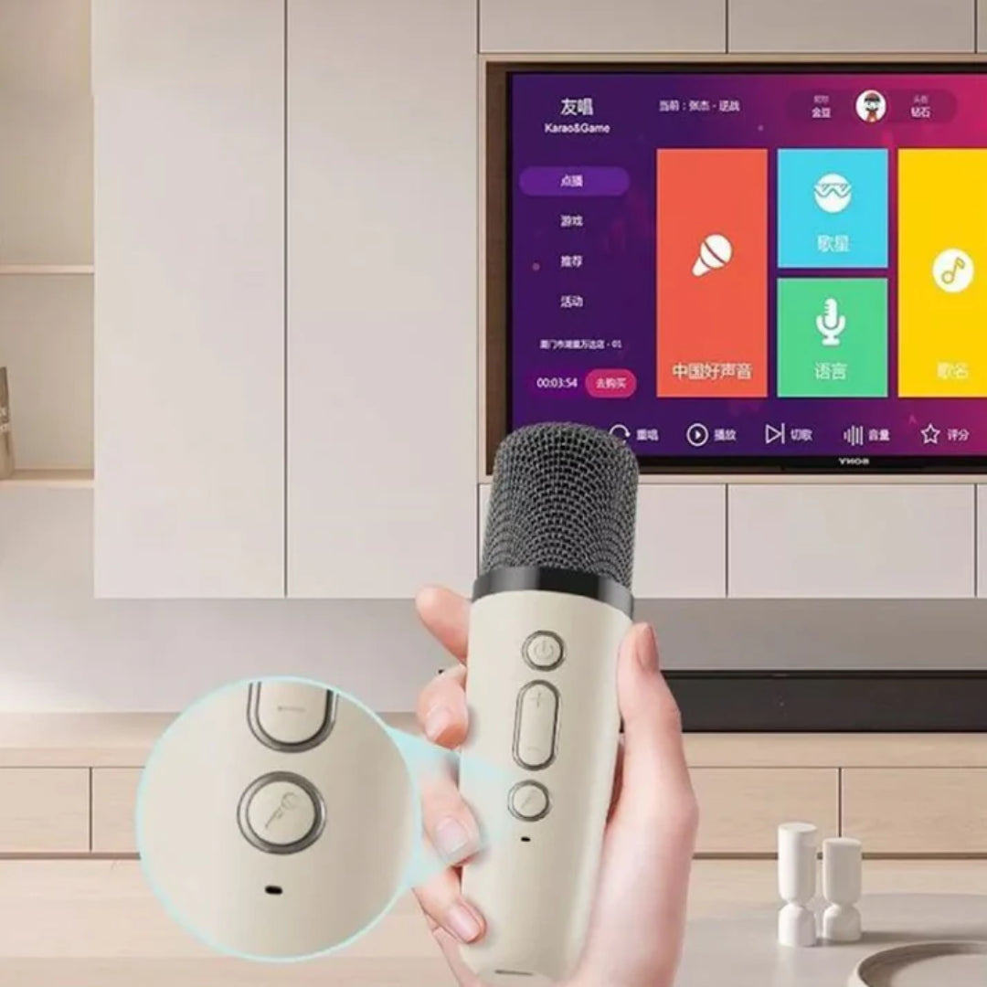Karaoké Portable Sans Fil avec 2 Micros – Ambiance Partout ! - Univers Maroc