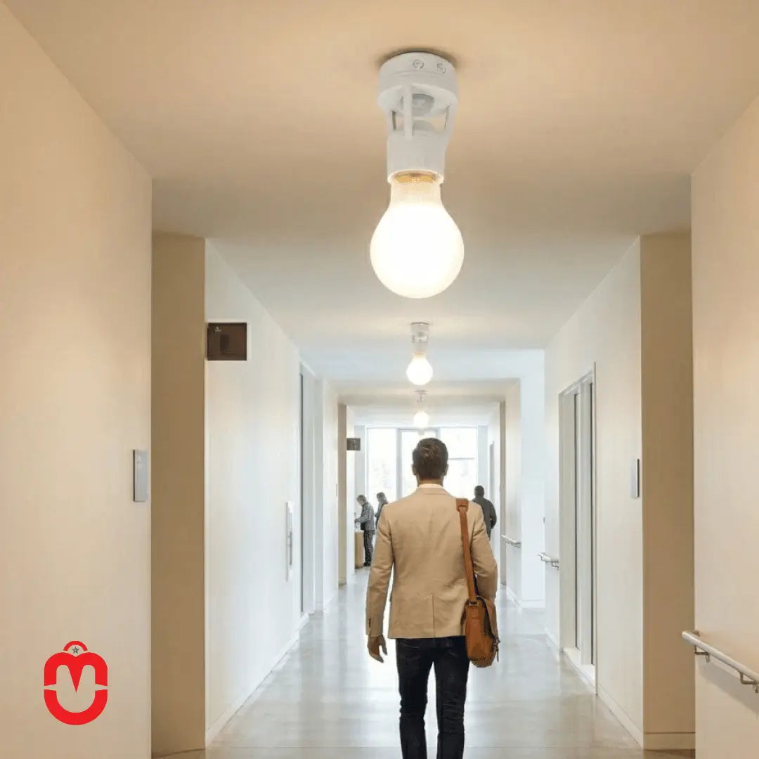 Douille Lampe avec Détecteur de Mouvement - Univers Maroc