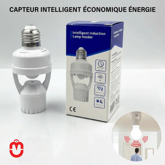 Douille Lampe avec Détecteur de Mouvement - Univers Maroc