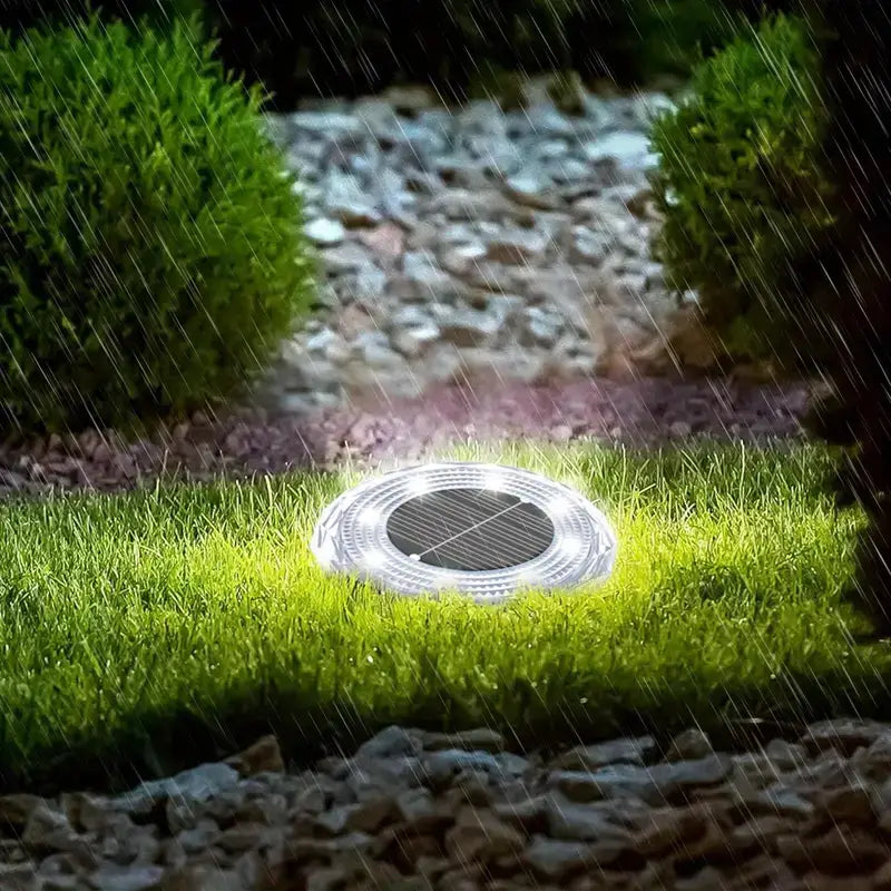 Lampes Solaires à Disque – Éclairage LED Extérieur Automatique & Élégant - Univers Maroc