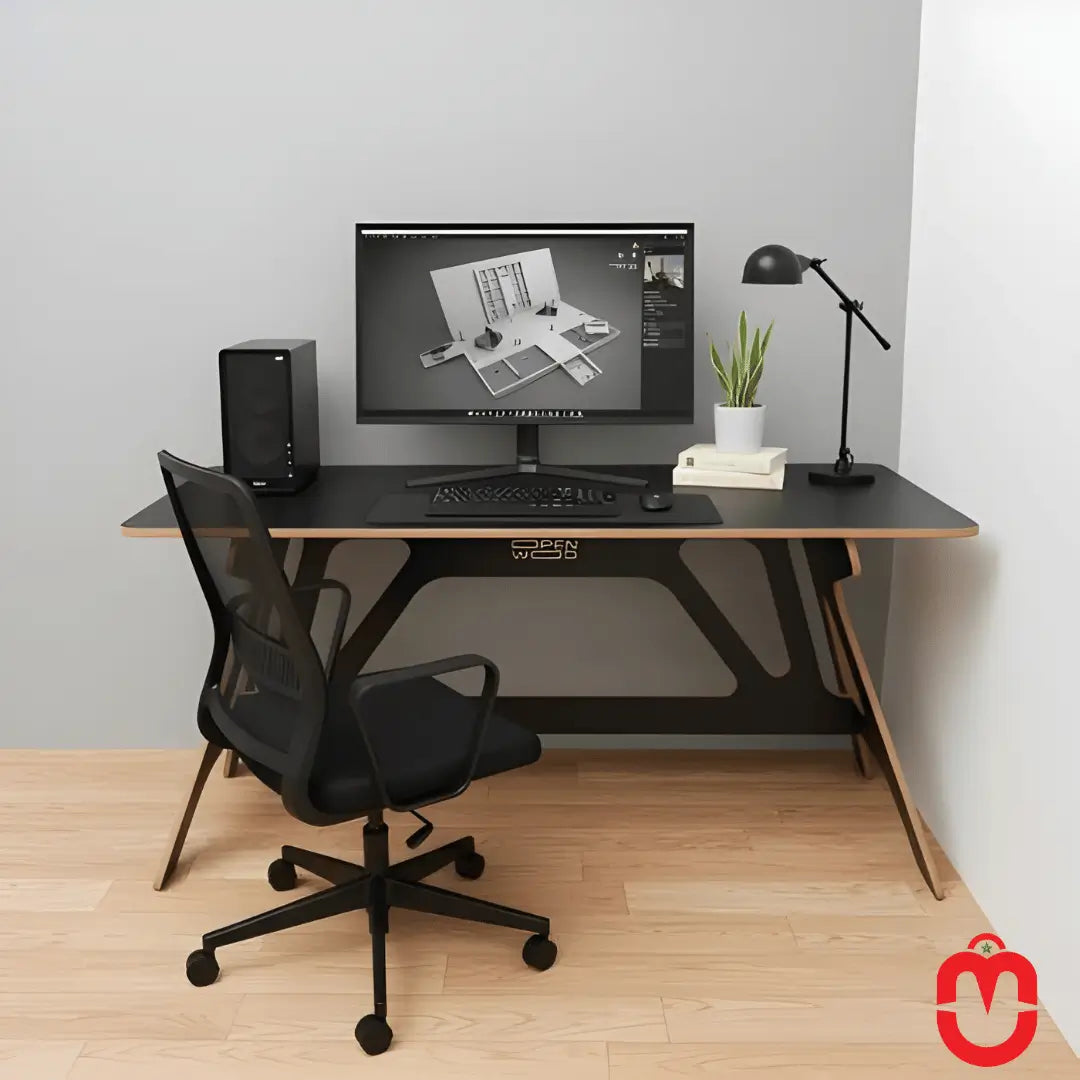Table Bureau Intégré – Espace de Travail Optimisé & Design Premium - Univers Maroc