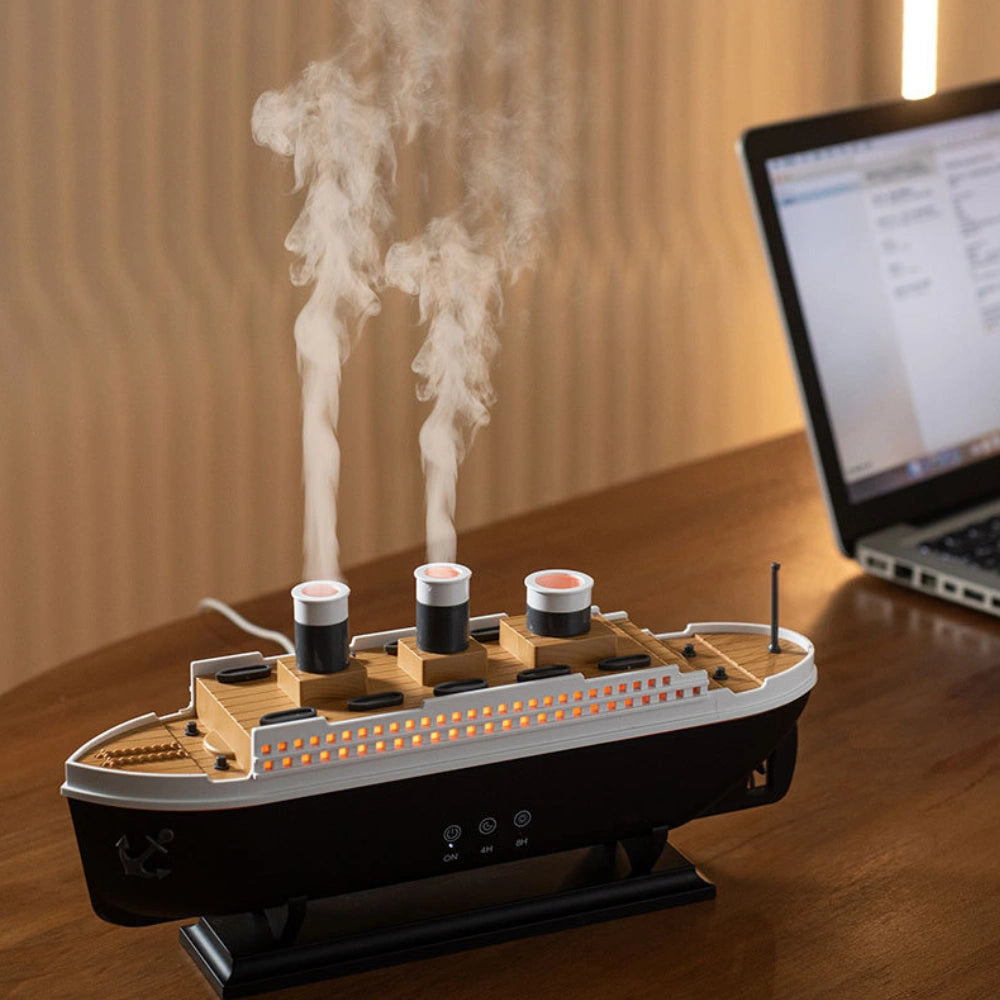 Humidificateur Titanic – Diffuseur d’Air Design avec Brume Relaxante - Univers Maroc