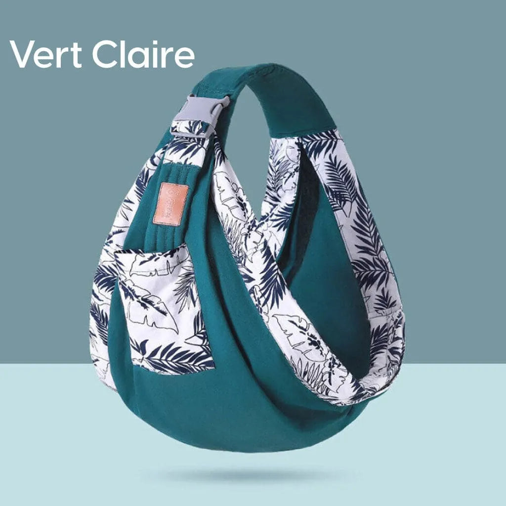 🔥PROMOTION 37% OFF - Écharpe Porte Bébé En Tissu De Maille Réglable À Double Usage, Avec Couverture Pour Allaitement.👼 - Univers Maroc