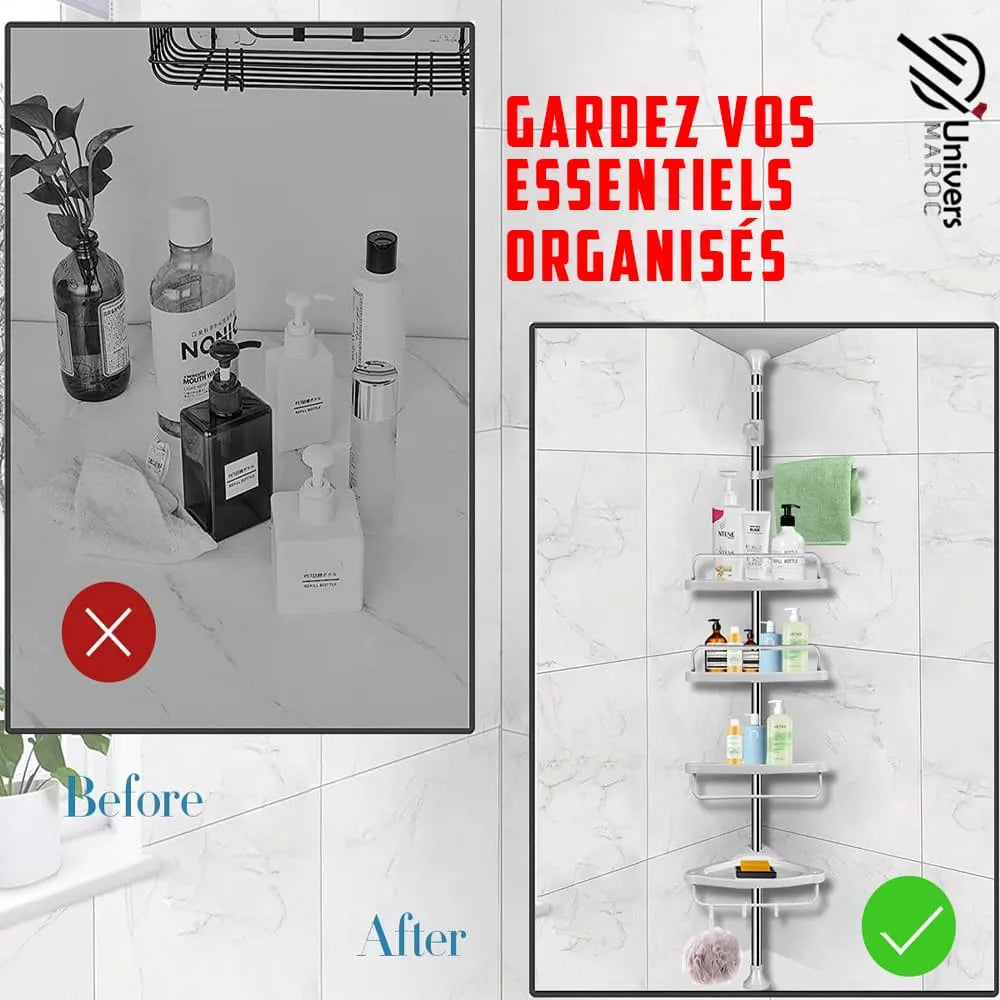 Étagères de salle de bain👌🛀 - Univers Maroc