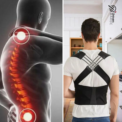 Correcteur De Posture Pour Attelle Dorsale Réglable Hommes Et Femmes - Univers Maroc