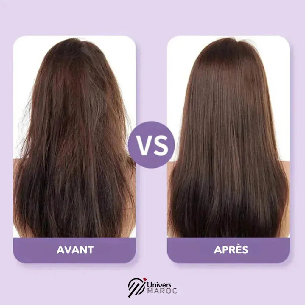 🔥PROMOTION 44% OFF - Brosse À Lisser Les Cheveux Sans Fil Rechargeable - Univers Maroc