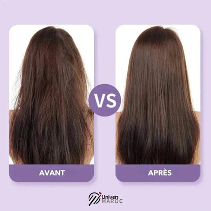 🔥PROMOTION 44% OFF - Brosse À Lisser Les Cheveux Sans Fil Rechargeable - Univers Maroc