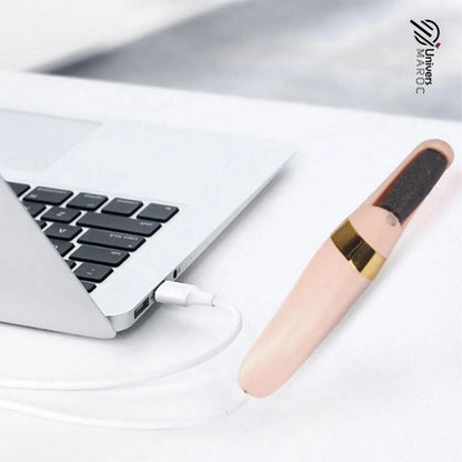 Lime À Pied Électrique Pour Nettoyage De La Peau Dure Et Morte De Talons Et Ongles À 2 Rouleau - Univers Maroc