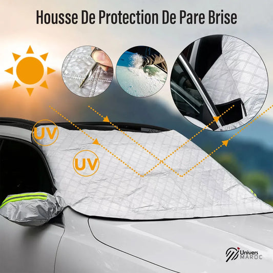 Couverture De Pare-soleil Pour Pare-brise De Voiture Pour Bloquer Les Rayons Uv. - Univers Maroc