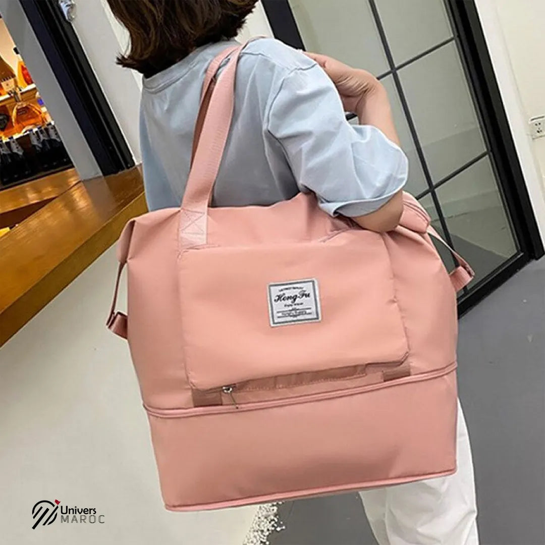 Sac De Voyage Ultime Imperméable Et Pliable De Grande Capacité Avec Poche - Univers Maroc
