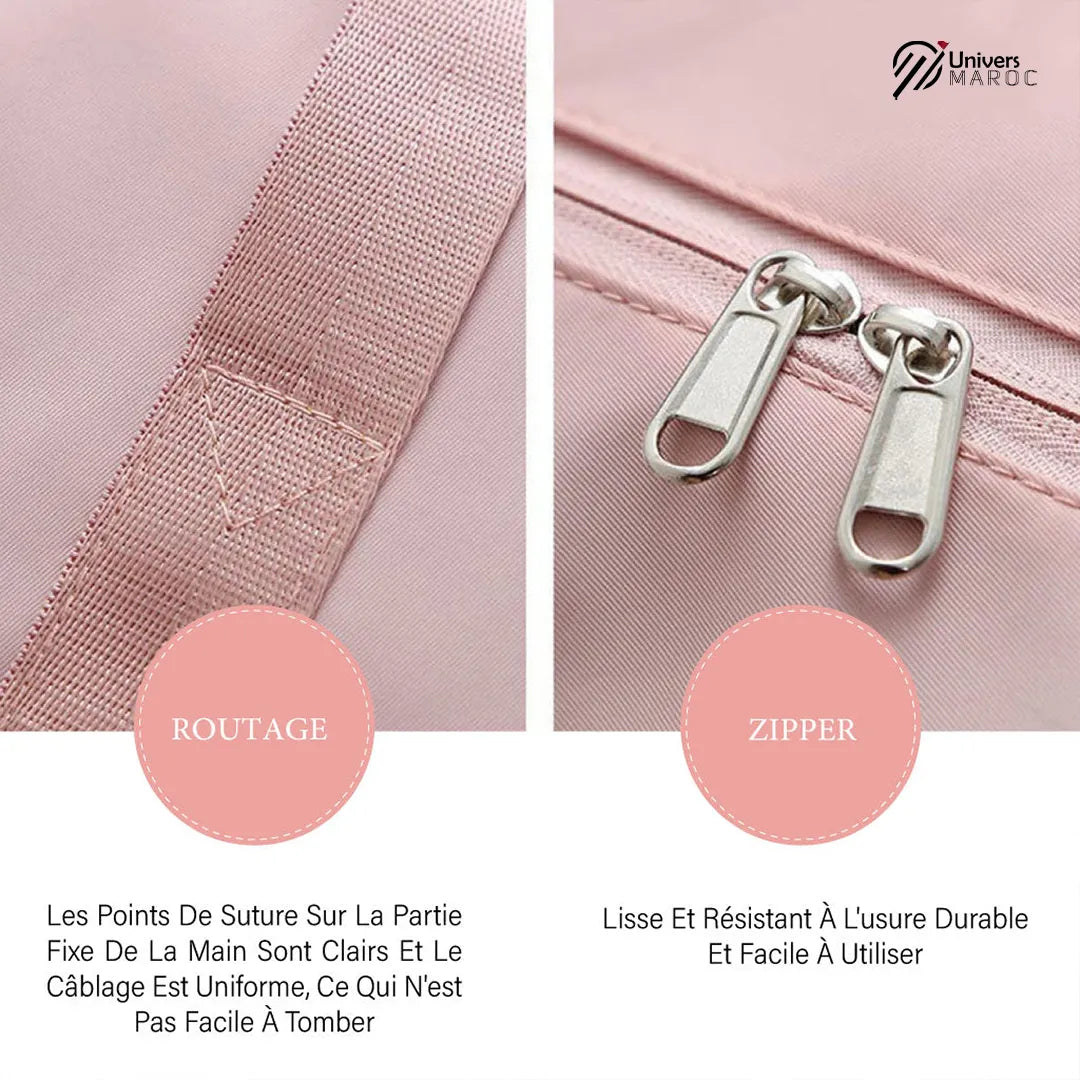 Sac De Voyage Ultime Imperméable Et Pliable De Grande Capacité Avec Poche - Univers Maroc