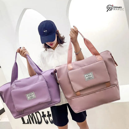 Sac De Voyage Ultime Imperméable Et Pliable De Grande Capacité Avec Poche - Univers Maroc