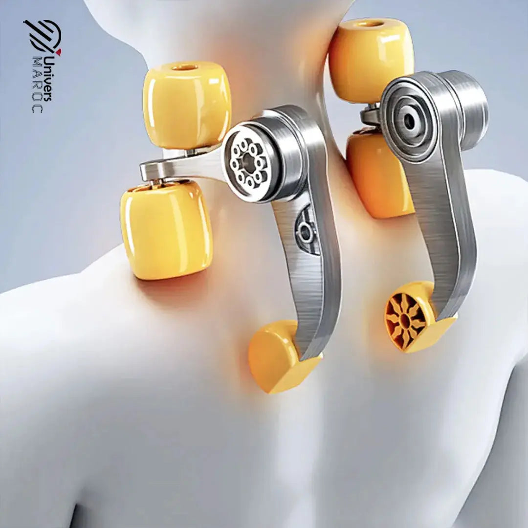 Masseur Pour Le Cou Et Les Épaules Pour Soulager La Douleur. - Univers Maroc