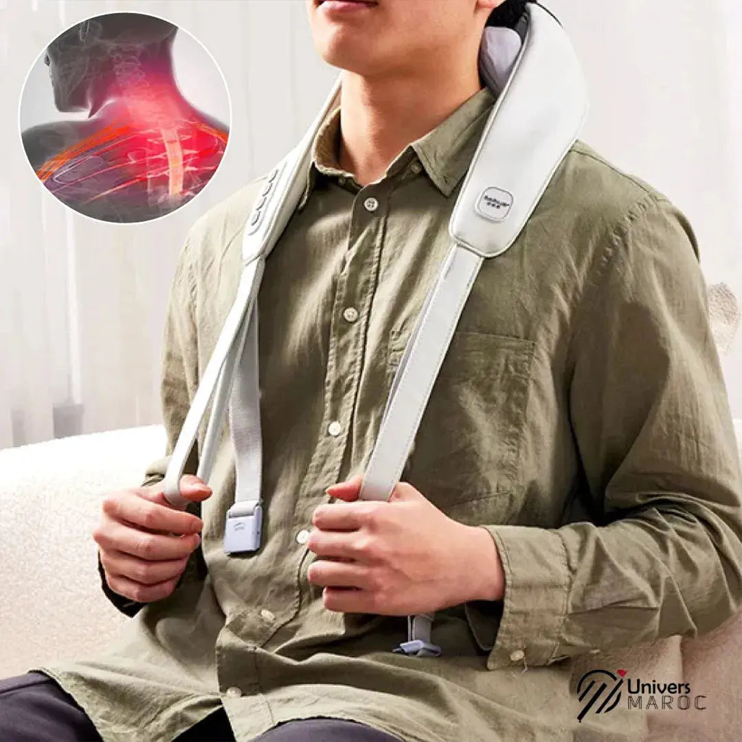 Masseur Pour Le Cou Et Les Épaules Pour Soulager La Douleur. - Univers Maroc