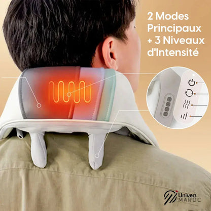 Masseur Pour Le Cou Et Les Épaules Pour Soulager La Douleur. - Univers Maroc