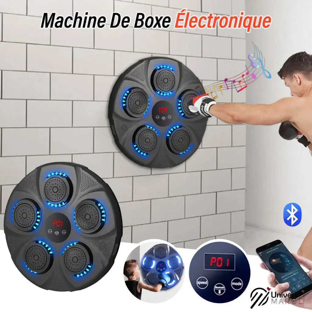 Promotion Fin D'année : Appareil D'entraînement De Box À Vitesse Réglable Selon Le Rythme De Musique - Univers Maroc