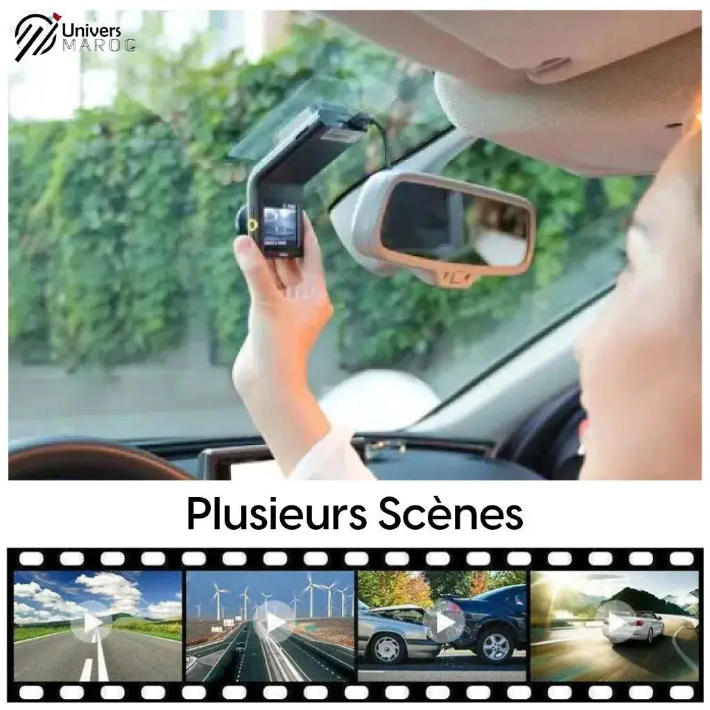 Caméra Enregistreur De Conduite De Voiture HD En Boucle 120° - Univers Maroc