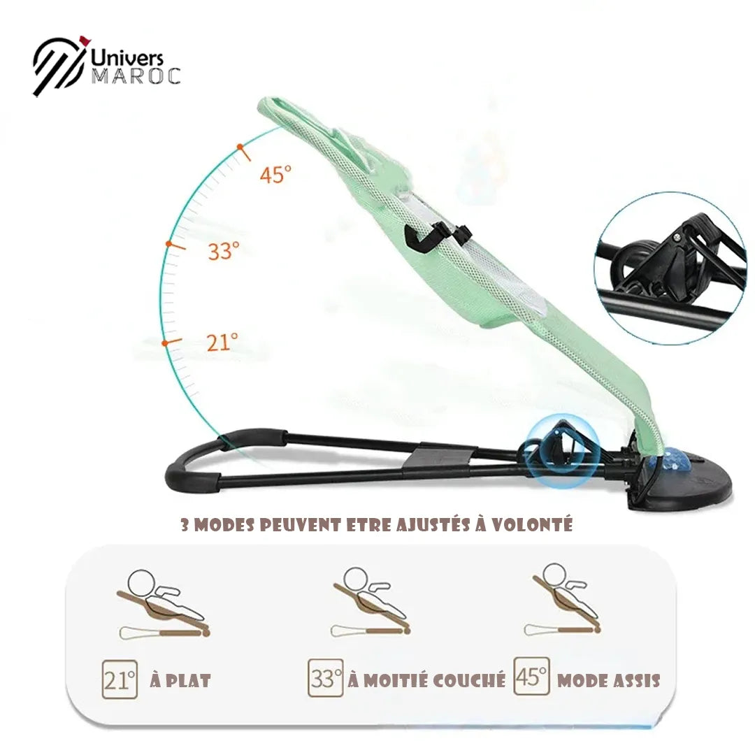 🔥PROMOTION 55% OFF - Chaise berçante confortable pour Bébé.👼 - Univers Maroc