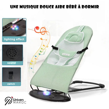🔥PROMOTION 55% OFF - Chaise berçante confortable pour Bébé.👼 - Univers Maroc