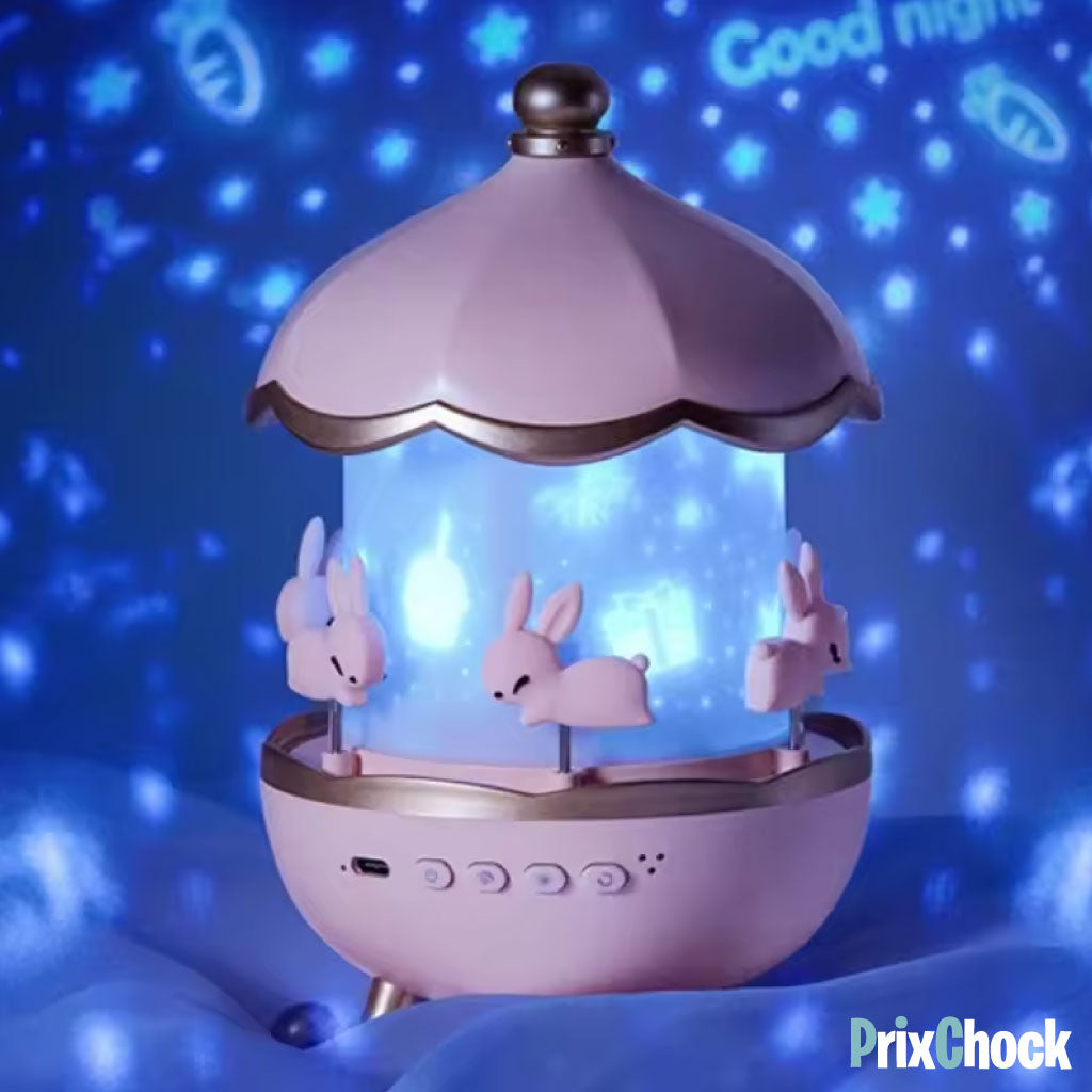 Veilleuse Décorative Lumineuse – Carrousel Magique Univers Maroc