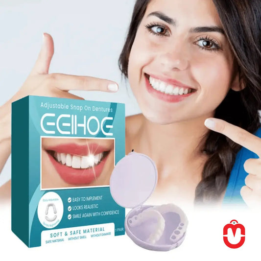 Kit Dentier Snap-On Ajustable – Correction Dents & Sourire Parfait - Univers Maroc