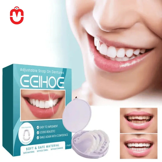 Kit Dentier Snap-On Ajustable – Correction Dents & Sourire Parfait - Univers Maroc
