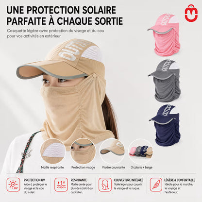Casquette de Baseball Unisexe à Séchage Rapide – Chapeau de Pêche Outdoor d'Été Style Coréen pour Hommes et Femmes avec Pare-Soleil 🌞🎣 Univers Maroc