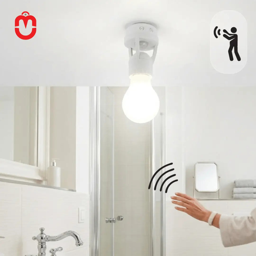 Douille Lampe avec Détecteur de Mouvement - Univers Maroc