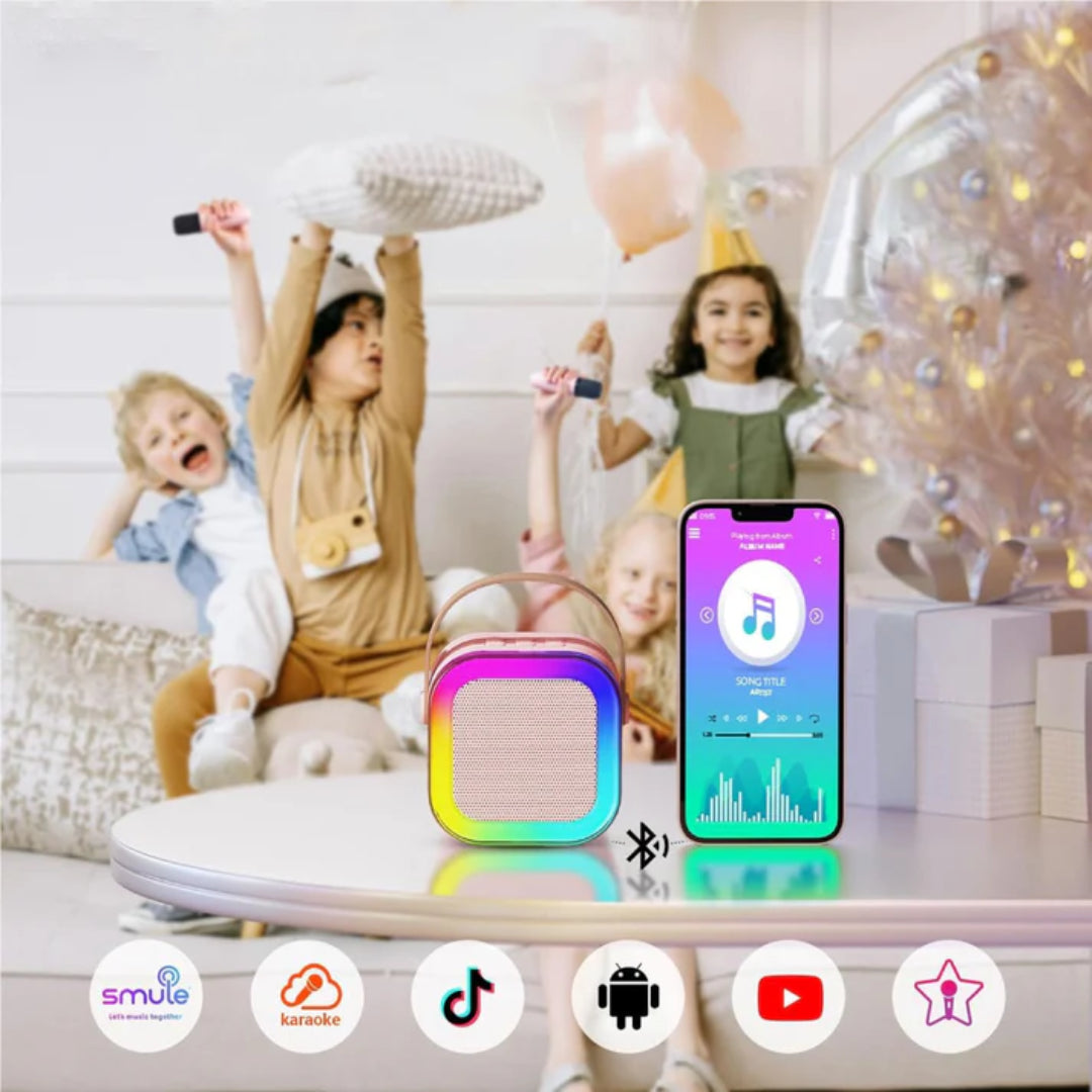 Karaoké Portable Sans Fil avec 2 Micros – Ambiance Partout ! - Univers Maroc