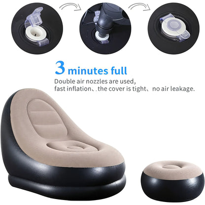 Fauteuil Gonflable Intex Ultra Lounge en Forme d'Œuf - Confort et Élégance pour Votre Détente - Univers Maroc