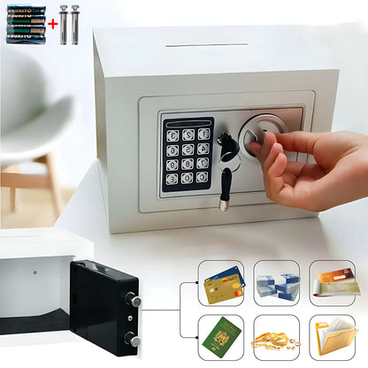 Coffre Fort électronique Avec des clés de sécurité 35x25x25cm - Univers Maroc