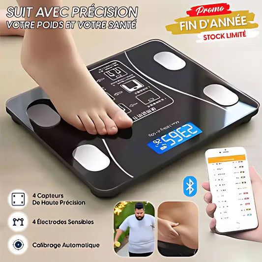Balance De Poids Intelligente Avec Mesures Précises Et Connectivité Sans Fil - Univers Maroc