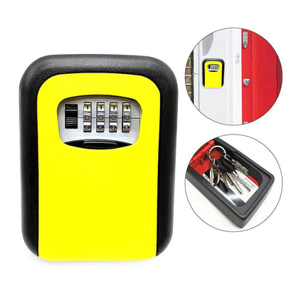 Boîte à Clés Murale Sécurisée – Code à 4 Chiffres & Fixation Robuste - Univers Maroc