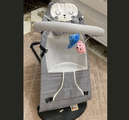 Chaise transat Bébé Premium avec Jouets, Musique & Lumière. - Univers Maroc