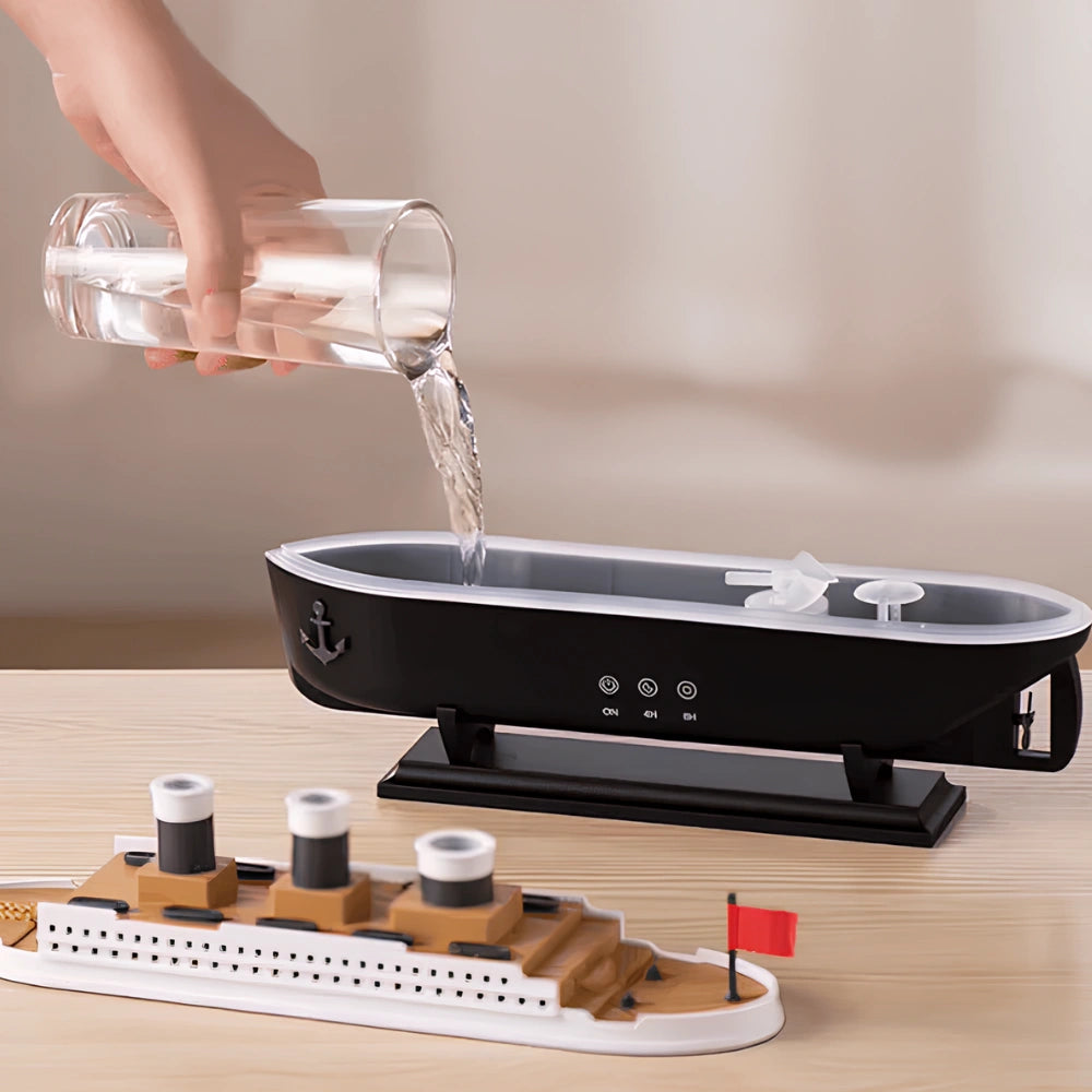 Humidificateur Titanic – Diffuseur d’Air Design avec Brume Relaxante - Univers Maroc