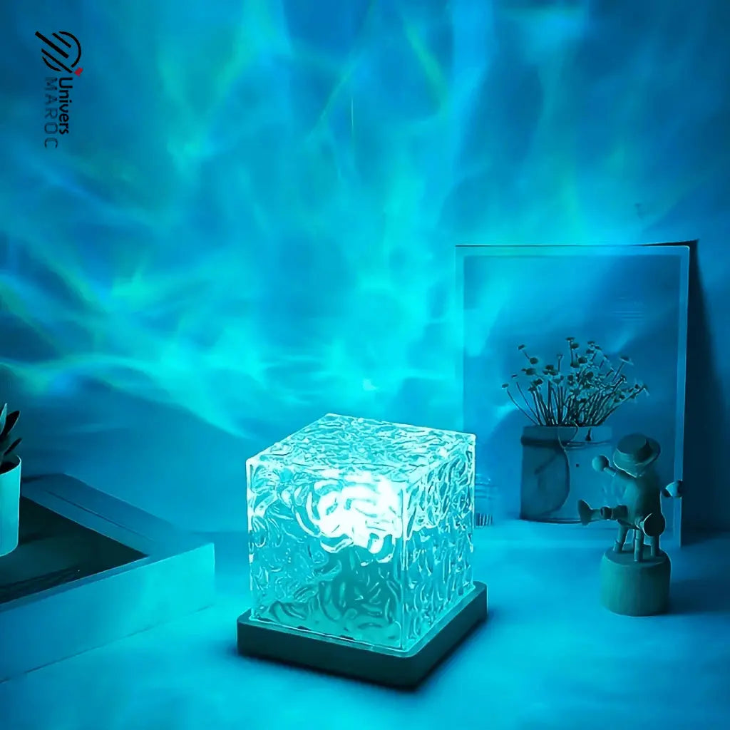 Lampe LED Effet Eau – Ambiance Magique et Relaxante pour Votre Intérieur✨🌊 - Univers Maroc
