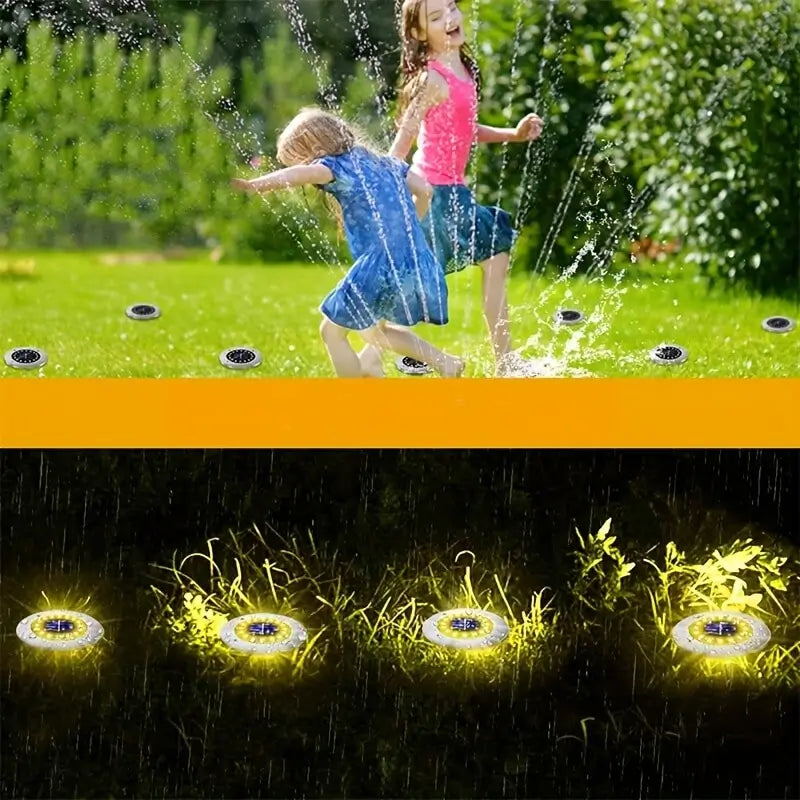 Lampes Solaires à Disque – Éclairage LED Extérieur Automatique & Élégant - Univers Maroc