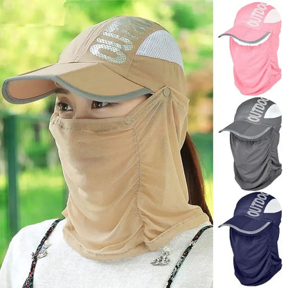 Casquette de Baseball Unisexe à Séchage Rapide – Chapeau de Pêche Outdoor d'Été Style Coréen pour Hommes et Femmes avec Pare-Soleil 🌞🎣 - Univers Maroc