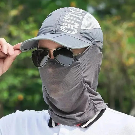 Casquette de Baseball Unisexe à Séchage Rapide – Chapeau de Pêche Outdoor d'Été Style Coréen pour Hommes et Femmes avec Pare-Soleil 🌞🎣 - Univers Maroc