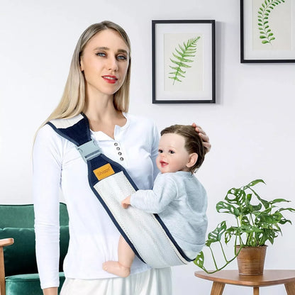 🍼 Porte-Bébé Ergonomique & Respirant – Allaitement Facile | De 0 à 3 Ans - Univers Maroc